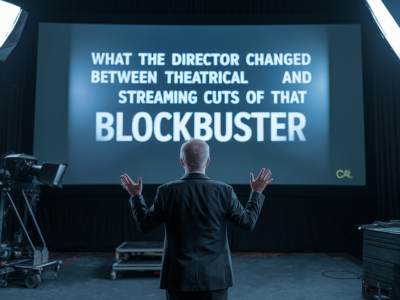 What the director changed between theatrical and streaming cuts of that blockbuster